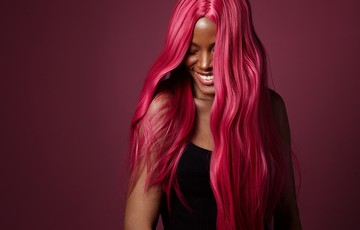 Breast Cancer - Pink hair