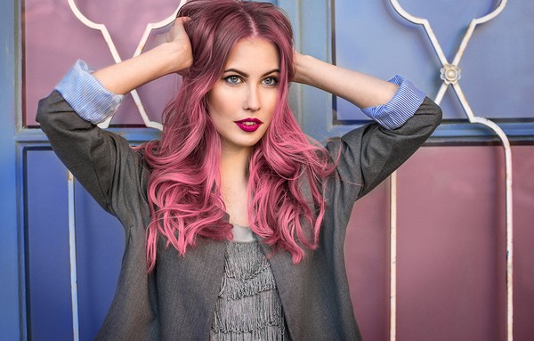 Breast Cancer - Pink hair