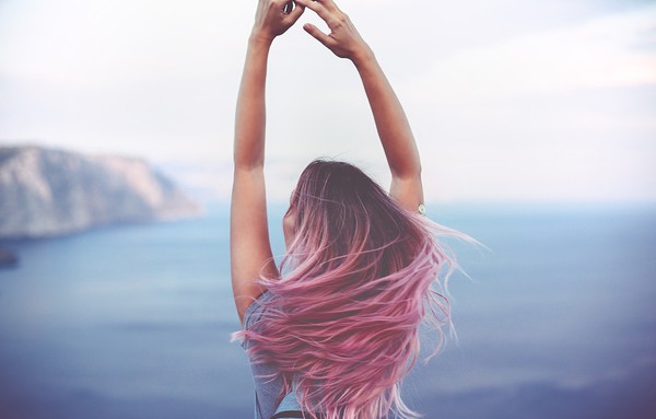 Breast Cancer - Pink hair