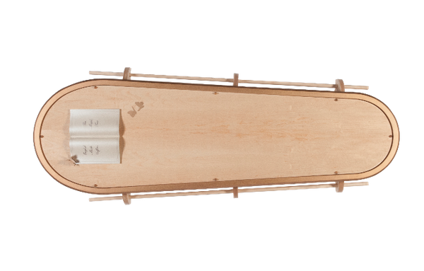 The Oval English Made Coffin