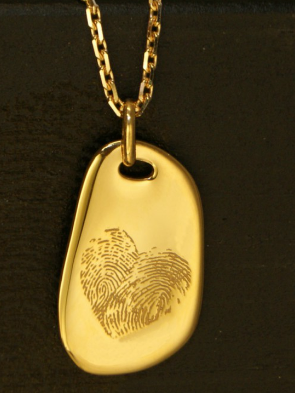Engraved Fingerprint Jewellery: Les Empreintes